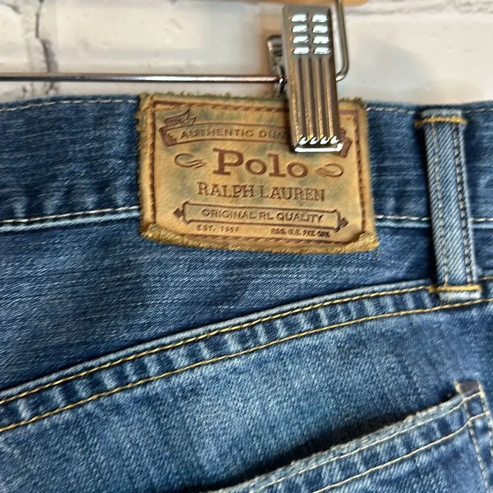 Polo‎ Ralph Lauren Mens Hampton Straight Leg Jeans size 32 x 30 Blue